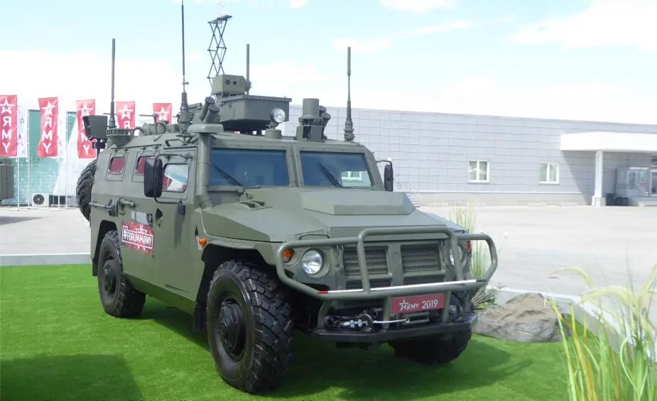 RKhM-8 Russian 4x4 CBRN Reconnaissance Armored Vehicle (A)